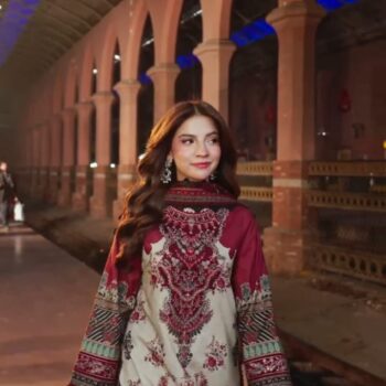 "Royal Maroon & Cream Ethnic Ensemble – A Touch of Timeless Elegance"